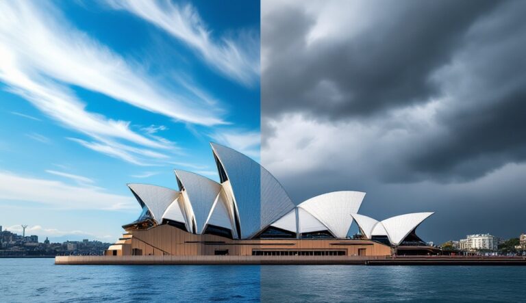 Opera House Split Sky