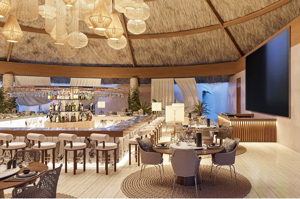 Dinning Venue at Almare Resort Isle Mujeres